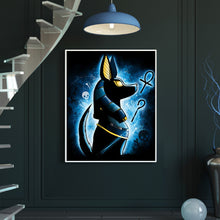 Load image into Gallery viewer, DIY - Silhouette - Anubis - 40*50CM 11CT 3 Stamped Cross Stitch
