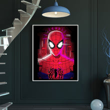 Load image into Gallery viewer, DIY - Spider-Man Silhouette - 40*50CM 11CT 3 Stamped Cross Stitch
