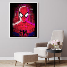 Load image into Gallery viewer, DIY - Spider-Man Silhouette - 40*50CM 11CT 3 Stamped Cross Stitch

