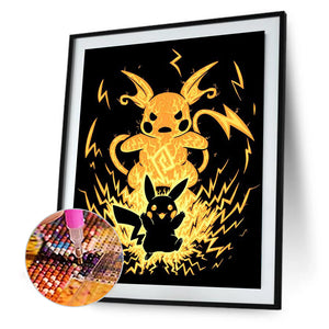 Pok¨¦mon 40*50CM(Canvas) Full Round Drill Diamond Painting