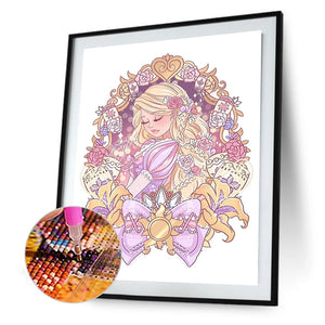 Disney Princess 30*40CM(Canvas) Full Round Drill Diamond Painting