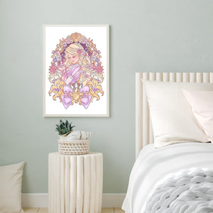 Disney Princess 30*40CM(Canvas) Full Round Drill Diamond Painting
