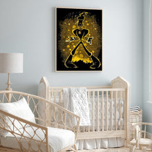 Load image into Gallery viewer, Cunning Flying Duck Silhouette 30*40CM(Canvas) Full Round Drill Diamond Painting
