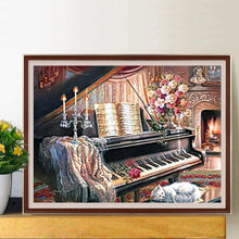 Load image into Gallery viewer, Art Piano 50*40CM(Canvas) Full Square Drill Diamond Painting
