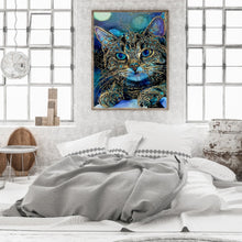 Load image into Gallery viewer, Artist Cat 40*50CM(Canvas) Full Square Drill Diamond Painting
