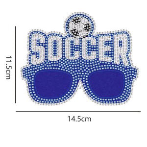 Diamond Painting Glasses Props Handmade DIY for Celebration Party (YJ049)