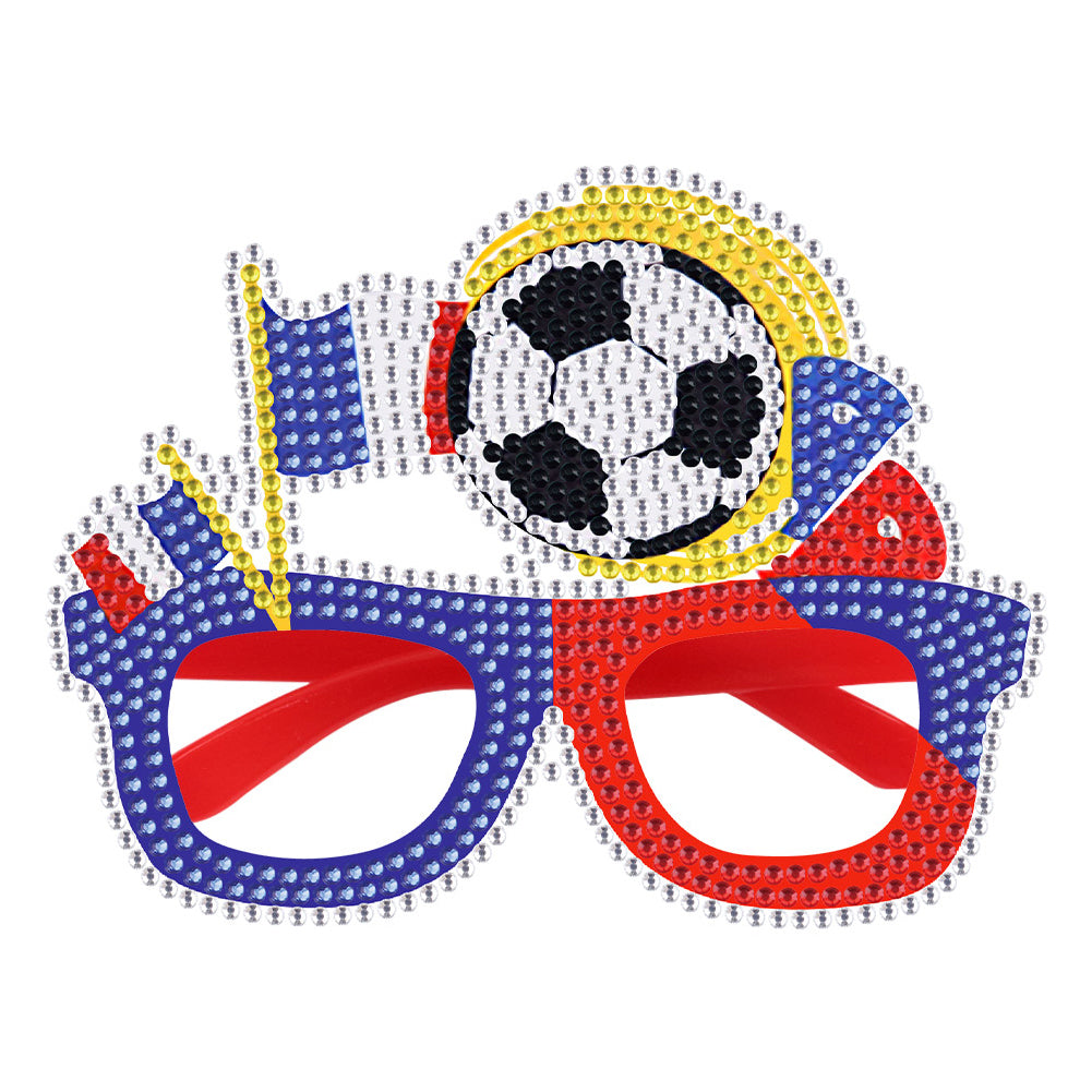 Diamond Painting Glasses Props Handmade DIY for Celebration Party (YJ050)