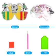 Load image into Gallery viewer, Diamond Painting Glasses Props Handmade DIY for Celebration Party (YJ054)
