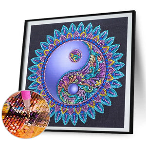 Mandala 30*30CM(Picture) Full Square Drill Diamond Painting