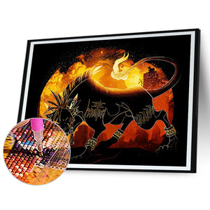 Final Fantasy 40*50CM(Canvas) Full Round Drill Diamond Painting