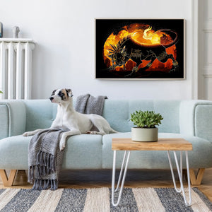Final Fantasy 40*50CM(Canvas) Full Round Drill Diamond Painting