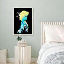 Load image into Gallery viewer, Elsa Silhouette 40*50CM(Canvas) Full Square Drill Diamond Painting
