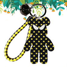 Load image into Gallery viewer, DIY Diamond Keyrings Mosaic Double Sided Cartoon Bear Accessories (YS067)
