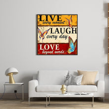 Load image into Gallery viewer, Love Calligraphy 30*30CM(Canvas) Full Square Drill Diamond Painting

