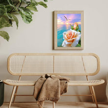 Load image into Gallery viewer, Seaside Roses 40*50CM(Canvas) Full Round Drill Diamond Painting
