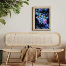 Load image into Gallery viewer, Flower I Hummingbird 40*50CM(Canvas) Full Round Drill Diamond Painting

