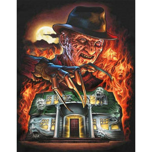 Freddy Krueger 40*50CM(Canvas) Full Round Drill Diamond Painting