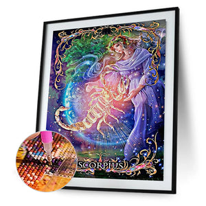 Scorpio 40*50CM(Canvas) Full Round Drill Diamond Painting