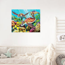 Load image into Gallery viewer, Sea Turtle 50*40CM(Canvas) Full Round Drill Diamond Painting
