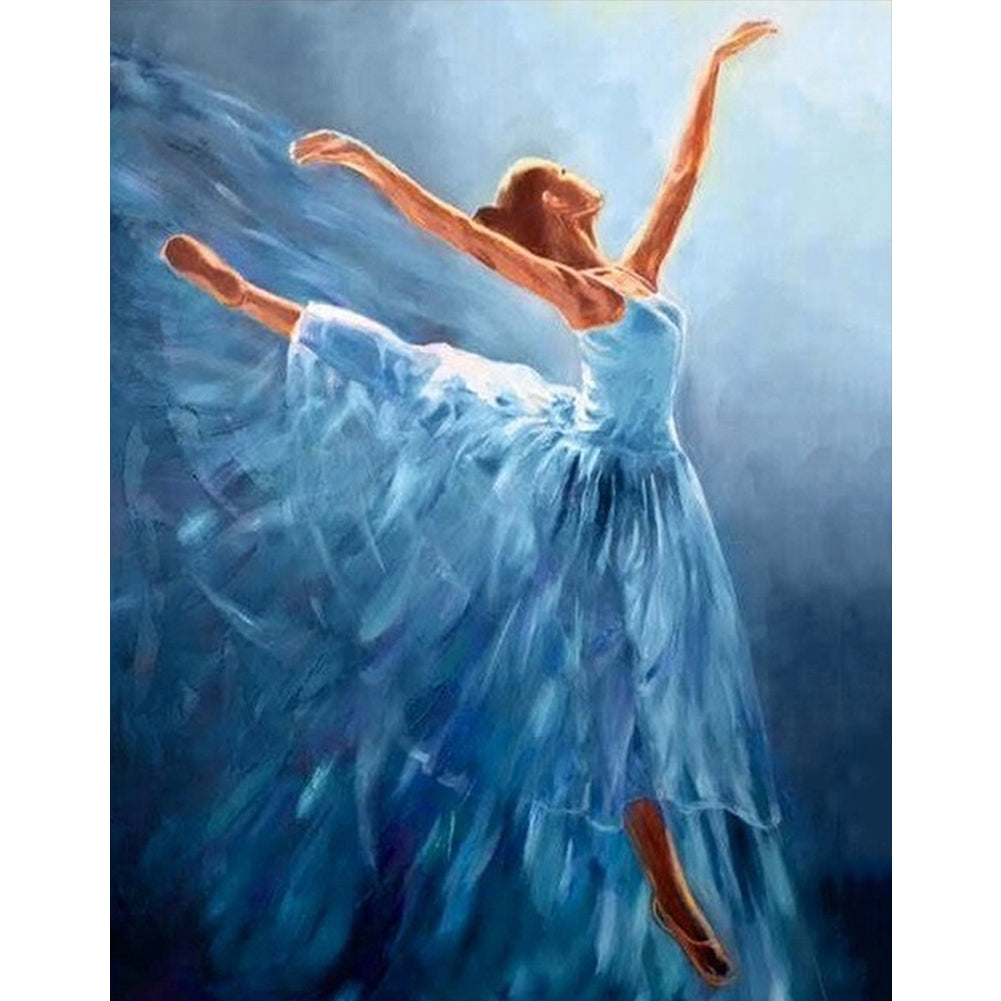 Ballet Girl 40*50CM(Canvas) Full Round Drill Diamond Painting
