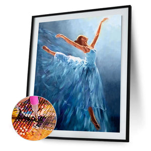 Ballet Girl 40*50CM(Canvas) Full Round Drill Diamond Painting