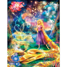 Load image into Gallery viewer, Disney Princess Rapunzel 40*50CM(Canvas) Full Round Drill Diamond Painting
