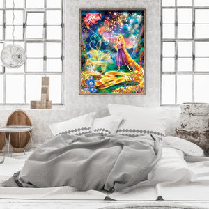 Disney Princess Rapunzel 40*50CM(Canvas) Full Round Drill Diamond Painting