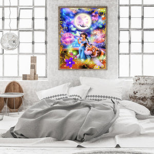 Aladdin Princess Disney 40*50CM(Canvas) Full Round Drill Diamond Painting