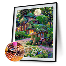 Load image into Gallery viewer, Green Mushroom Manor 40*50CM(Canvas) Full Round Drill Diamond Painting
