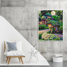 Load image into Gallery viewer, Green Mushroom Manor 40*50CM(Canvas) Full Round Drill Diamond Painting
