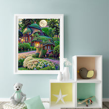 Load image into Gallery viewer, Green Mushroom Manor 40*50CM(Canvas) Full Round Drill Diamond Painting
