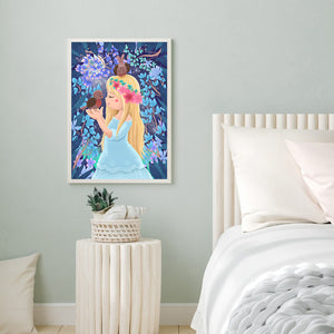Fairytale Princess 30*40CM(Canvas) Full Round Drill Diamond Painting