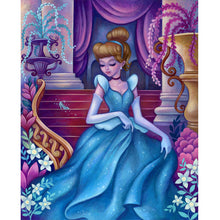 Load image into Gallery viewer, Cinderella 30*40CM(Canvas) Full Round Drill Diamond Painting
