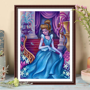 Cinderella 30*40CM(Canvas) Full Round Drill Diamond Painting