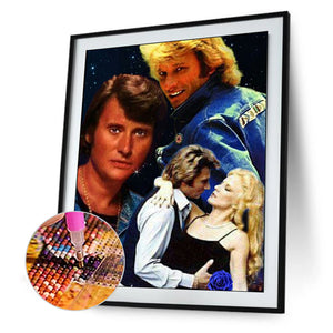 American Singer 30*40CM(Canvas) Full Round Drill Diamond Painting