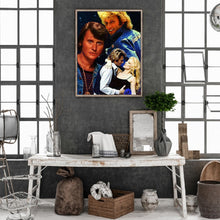 Load image into Gallery viewer, American Singer 30*40CM(Canvas) Full Round Drill Diamond Painting
