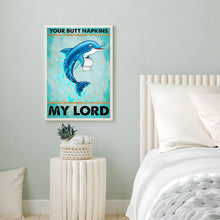 Load image into Gallery viewer, Retro Dolphin 30*40CM(Canvas) Full Square Drill Diamond Painting
