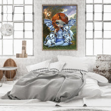 Load image into Gallery viewer, Big-Eyed Doll 40*50CM(Canvas) Full Round Drill Diamond Painting
