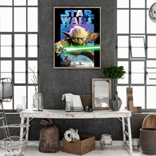 Load image into Gallery viewer, Star Wars: Yoda 40*50CM(Canvas) Full Round Drill Diamond Painting
