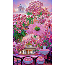Load image into Gallery viewer, Dream Manor 30*50CM(Canvas) Partial Special Shaped Drill Diamond Painting
