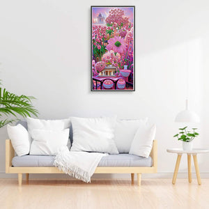Dream Manor 30*50CM(Canvas) Partial Special Shaped Drill Diamond Painting