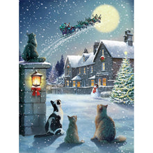 Load image into Gallery viewer, Christmas Holiday 40*50CM(Canvas) Full Round Drill Diamond Painting
