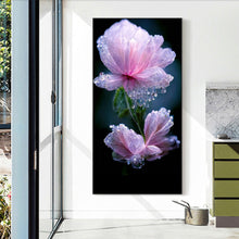 Load image into Gallery viewer, Water Drop Flowers 40*70CM(Canvas) Full Round Drill Diamond Painting
