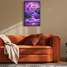 Load image into Gallery viewer, Purple Lavender Manor 40*70CM(Canvas) Full Round Drill Diamond Painting
