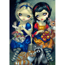 Load image into Gallery viewer, Big-Eyed Girl 40*50CM(Canvas) Full Round Drill Diamond Painting
