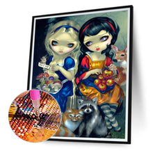 Load image into Gallery viewer, Big-Eyed Girl 40*50CM(Canvas) Full Round Drill Diamond Painting
