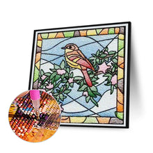 Load image into Gallery viewer, Framed Bird Embroidery 40*40CM(Canvas) Full Square Drill Diamond Painting
