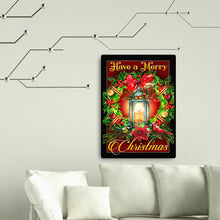Load image into Gallery viewer, Christmas Wreath 30*40CM(Canvas) Full Round Drill Diamond Painting
