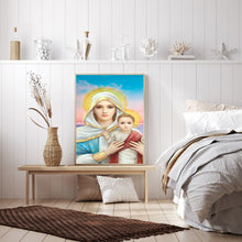 Load image into Gallery viewer, Mary And Jesus 30*40CM(Canvas) Full Round Drill Diamond Painting
