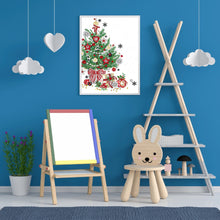 Load image into Gallery viewer, Christmas Atmosphere 30*40CM(Canvas) Partial Special Shaped Drill Diamond Painting
